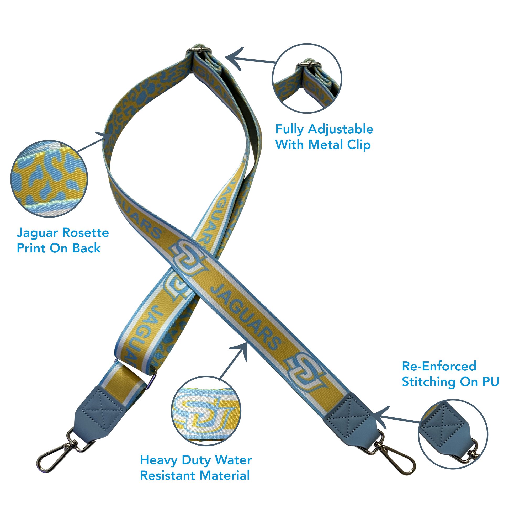 Southern University Clear Bag & Reversible Crossbody Strap - Image 3