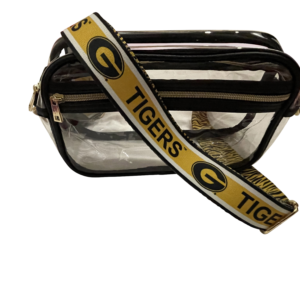 PRE-SALE | Grambling State University G Tigers Clear Purse & Crossbody Strap Set