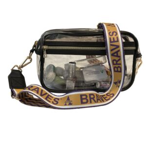 Alcorn Clear Bag & Reversible Crossbody Strap