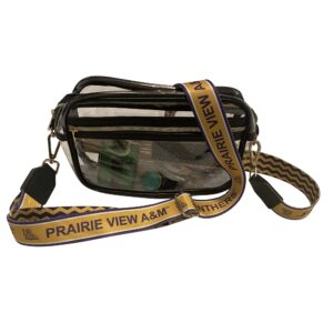 Prairie View Clear Bag & Reversible Crossbody Strap