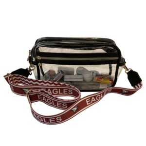 PREORDER – North Carolina Central Eagles Clear Stadium Purse & Crossbody Strap Combo