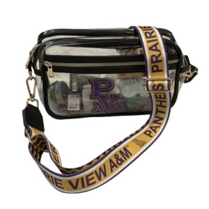 PRE-SALE | Prairie View A&M University Clear Purse and Crossbody Strap Set