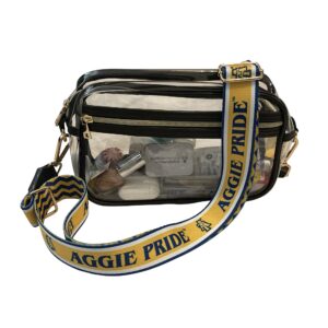 PRE-SALE: North Carolina A&T Clear Bag and Crossbody Strap